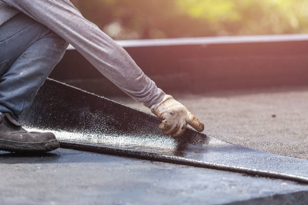 Professional Waterproofing technician working in Waldo, OH